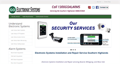 Desktop Screenshot of goelectronics.com.au